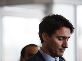 Prime Minister Justin Trudeau is pictured while making a stop in Edmonton in March 2016. (THE CANADIAN PRESS)