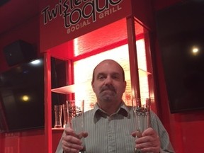 David Usher is general manager of the Canadian-themed Twisted Toque Social Grill, which is set to open on King Street early next month. Usher says there are already plans to open a second London location. (HANK DANISZEWSKI, The London Free Press)