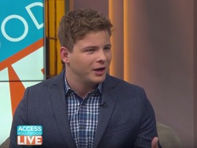 Jonathan Lipnicki sits down with Access Hollywood Live to talk about "Jerry Maguire" and what it was like working with Tom Cruise. (YouTube screengrab)
