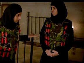 Scene from 'The Real Housewives of ISIS' comedy sketch. (YouTube screen grab)