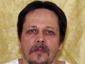 This undated file photo provided by the Ohio Department of Rehabilitation and Correction shows Dennis McGuire, executed in January 2014 for the 1989 rape and stabbing death of a recently married pregnant woman. (Ohio Department of Rehabilitation and Correction via AP, File)