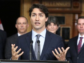 Prime Minister Justin Trudeau. (Gino Donato/Sudbury Star)