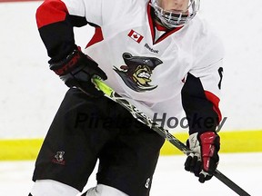 Picton Pirates forward Nick Hoey is the PJHL Tod Division Player of the Month for December. (Picton Pirates photo)