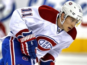 Canadiens forward Brendan Gallagher will miss eight weeks with a hand injury. (POSTMEDIA FILES)