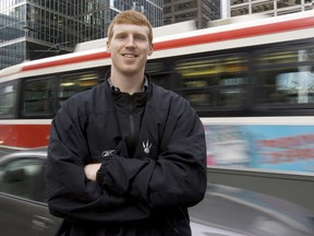 Former Raptors forward Matt Bonner earned the nickname "The Red Rocket" during his time in Toronto. (Postmedia Network/Files)