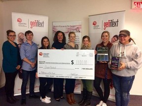 The Elizabeth Fry Society hosted its annual Nightmare on Elm Street fundraiser for United Way Sudbury and Nipissing Districts on October 15. A total of $1,100 was raised for United Way’s community fund. Supplied photo