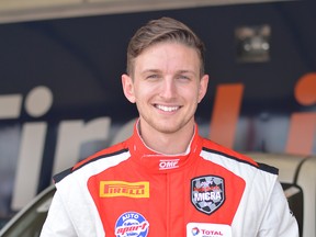 Stefan Rzadzinski, driver for the Nissan Micra Cup. Credit: Handout, Nissan Canada