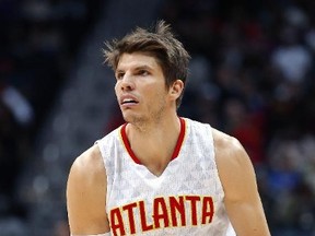 The Cavaliers sent forward Mike Dunleavy, guard Mo Williams, cash and a protected future first-round draft pick to the Hawks for Kyle Korver (pictured), who gives the NBA champions another offensive weapon. (Todd Kirkland/AP Photo/Files)