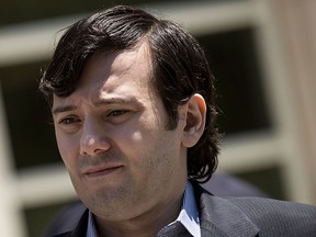 Ex-pharmaceutical executive Martin Shkreli exits the U.S. District Court for the Eastern District of New York, June 6, 2016, in the Brooklyn borough of New York City. (Drew Angerer/Getty Images)