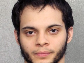 In this handout provided by the Broward Sheriff's Office, suspect Esteban Santiago, 26, poses for a mugshot photo in Fort Lauderdale, Florida. A shooter killed five people and wounded six others before he was taken into custody at the Fort Lauderdale-Hollywood International airport on January 7, 2017 in Fort Lauderdale, Florida. The alleged gunman, Esteban Santiago, 26, is reported to have flown from Alaska to Florida with a gun in a checked bag, and after landing used the gun to shoot people. (Photo by U.S. Marshals via Getty Images)