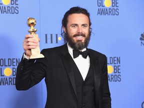 Actor Casey Affleck, winner of Best Actor in a Motion Picture - Drama for 'Manchester by the Sea,' poses in the press room during the 74th Annual Golden Globe Awards at The Beverly Hilton Hotel on January 8, 2017 in Beverly Hills, California. (Photo by Kevin Winter/Getty Images)