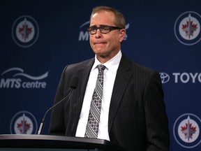 Winnipeg Jets head coach Paul Maurice. (KEVIN KING/WINNIPEG SUN FILE PHOTO)