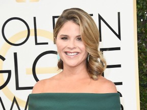TV personality Jenna Bush Hager attends the 74th Annual Golden Globe Awards at The Beverly Hilton Hotel on January 8, 2017 in Beverly Hills, California. (Photo by Frazer Harrison/Getty Images)