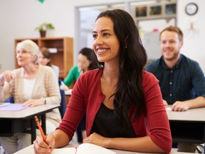 More and more continuing education students are hitting the books in order to advance their careers.