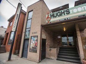 Music club Hugh's Room, at 261 Dundas St. W. in Toronto. (Ernest Doroszuk/Toronto Sun)