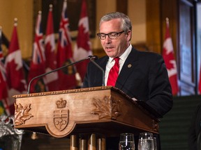 Chris Ballard, Minister of the Environment and Climate Change . 
FILE PHOTO/The Canadian Press