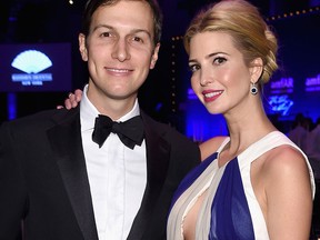 Jared Kushner and Ivanka Trump attend the 2015 amfAR New York Gala at Cipriani Wall Street on Feb. 11, 2015 in New York City.  (Photo by Larry Busacca/Getty Images)