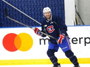 Shea Weber of the Canadiens leads NHL defencemen in power play goals (8) and ranks second in total goals (10). (Michael Peake/Toronto Sun)