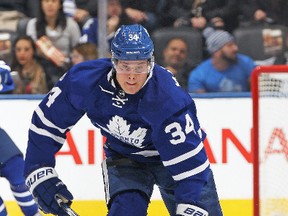 Maple Leafs rookie Auston Matthews. (GETTY IMAGES)