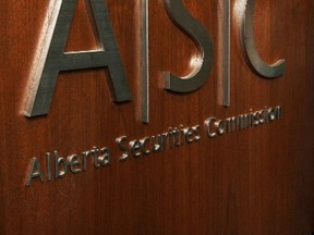 Alberta Securities Commission. File Photo