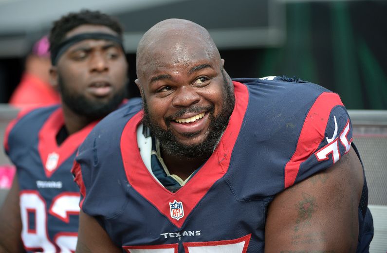 New England Patriots nose tackle Vince Wilfork featured on the cover of  Sports Illustrated 