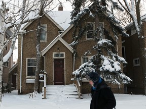 A home at 11007 85 Avenue involved in a dispute over it being replaced by a three-unit apartment is seen in Edmonton, Alberta on Tuesday, January 10, 2017. Ian Kucerak/Postmedia