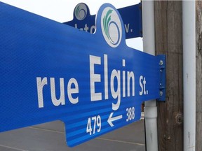 The public is invited to a Wednesday-evening open house at City Hall, concerning the future of Elgin Street and Hawthorne Avenue. TONY CALDWELL / POSTMEDIA