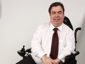 Wayde Lever ran as a Wildrose candidate for Edmonton-Highlands-Norwood in the 2012 provincial election. He believes Edmontonians with disabilities could work together more. Photo supplied.