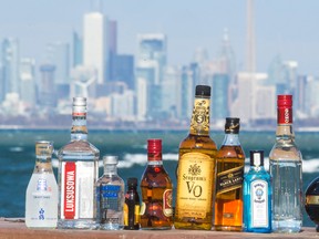 The Liquor Control Board of Ontario says its online alcohol sales totalled nearly $2 million between Nov. 6 and Dec. 31, up from $1.7 million over the previous three months. (TORONTO SUN/FILES)