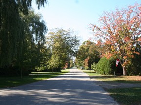 Howard Street in Bayfield. (Justine Alkema/Clinton News Record)