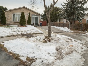 A home in Scarborough where tenant Rogers Afam Nwabue hasn't paid rent since April 1, 2015. (Ernest Doroszuk/Toronto Sun)