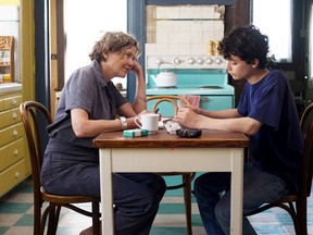 Annette Bening and Lucas Jade Zumann in '20th Century Women.' MUST CREDIT: Merrick Morton, A24