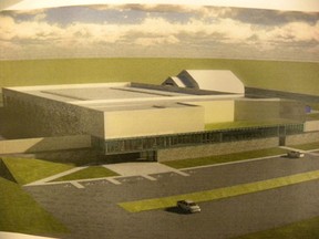Submitted photo
Quinte West’s new $23 million consolidated public works facility under construction in the North Murray Industrial Park is targeted for the end of February.