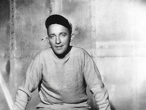 Bing Crosby takes a break between scenes of the film "Going My Way" (1944), for which he won the Oscar for best actor in a leading role. (Bing Crosby Enterprises/Associated Press)