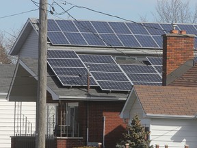 Edmonton planners aim to simplify rules around new roof-top solar panel installations before the next roofing season. Postmedia files