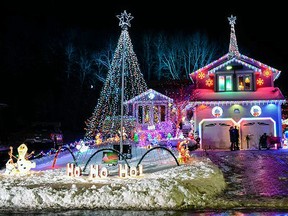 Port Stanley Christmas lights