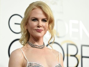 Nicole Kidman arrives at the 74th annual Golden Globe Awards, January 8, 2017, at the Beverly Hilton Hotel in Beverly Hills, California. / AFP / VALERIE MACON