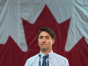 Prime Minister Justin Trudeau speaks during a news conference in Peterborough, Ont. Friday January 13, 2017. THE CANADIAN PRESS/Adrian Wyld