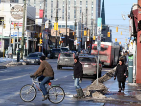 The Elgin streetscape on Jan. 11, 2017. (JEAN LEVAC / POSTMEDIA )