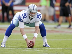 Louis-Philippe Ladouceur has snapped the football back cleanly on all 1,723 attempts since the Cowboys hired him in Week 4 of the 2005 season. (James D. Smith photo)