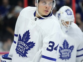 Maple Leafs' Auston Matthews is having terrific rookie season.  Wayne Cuddington/Postmedia