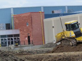 Lambton College construction