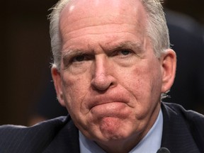 In this June 16, 2016 file photo, CIA Director John Brennan testifies on Capitol Hill in Washington, before the Senate Intelligence Committee. (AP Photo/J. Scott Applewhite, File)