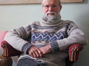 Dr. David Lyon, professor at Queen's Surveillance Studies Centre and core team member of the Big Data Surveillance project, at his Kingston home. (Steph Crosier/The Whig-Standard)