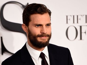 Jamie Dornan attends the UK Premiere of 'Fifty Shades Of Grey' at Odeon Leicester Square on February 12, 2015 in London, England. (Photo by Ian Gavan/Getty Images)