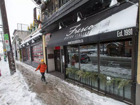 Fresco Bistro Italiano and the Guest House on Elgin Street have closed, and The Captain's Boil is moving in. Seafood in a bag should be available by the summer. (WAYNE CUDDINGTON / POSTMEDIA)