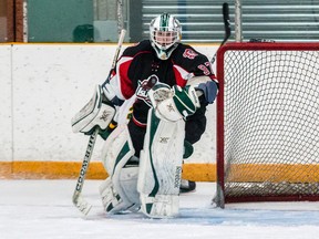 Goaltender Doug Johnston made 49 saves to backstop the Gananoque Islanders to a 5-2 win over the Port Hope Panthers in a Provincial Junior Hockey League game Sunday night in Gananoque. It was Port Hope's first loss of the season after winning its first 30 games. (The Whig-Standard)