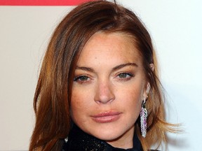 Lindsay Lohan attends The World's First Fabulous Fund Fair in aid of The Naked Heart Foundation at The Roundhouse on February 24, 2015 in London, England. (Photo by Stuart C. Wilson/Getty Images)