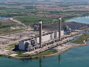 The now-closed, coal-fired power generation plant at Nanticoke. The Ontario government closed the last coal-fired energy generating plant in 2014.
