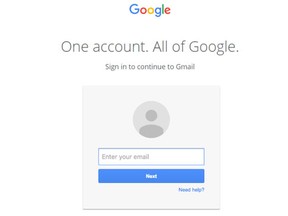 Gmail sign-in page (WordFence.com screen grab)